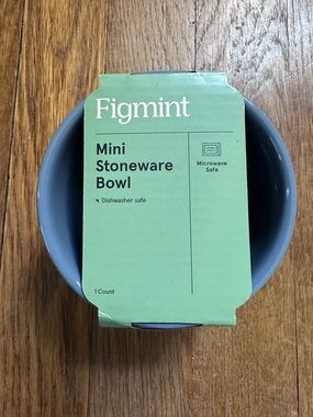 NWT Figmint Mini Stoneware Bowl - Slate Blue